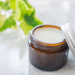 Shea butter in jar