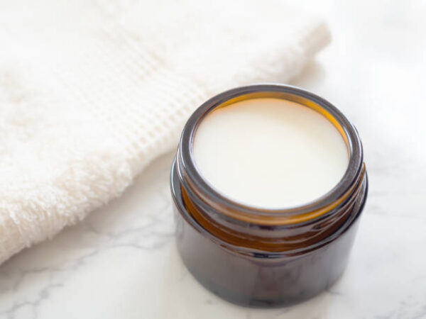 Shea butter in jar